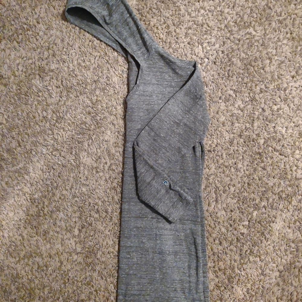 Long sleeve hooded dress